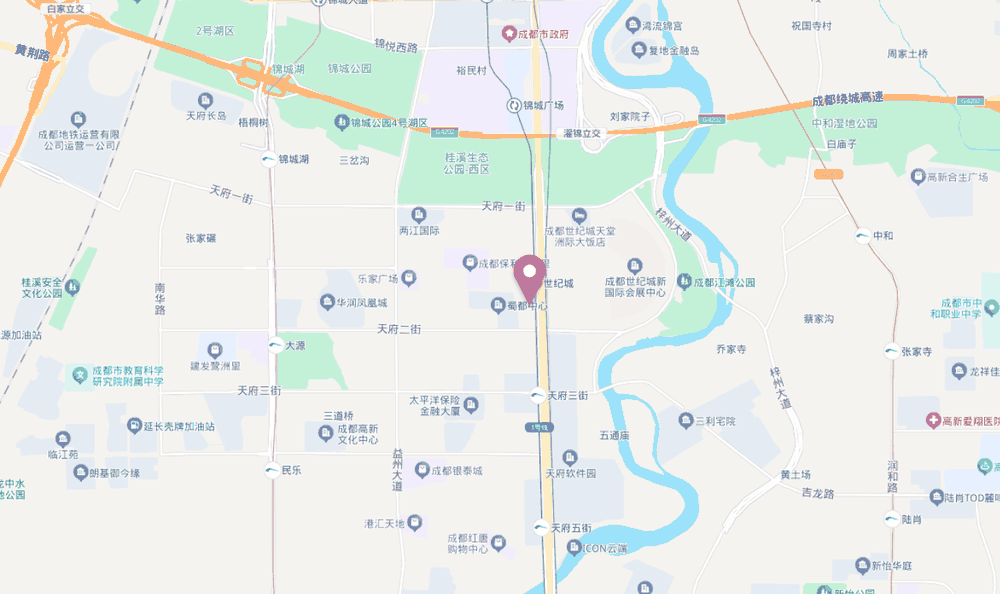 东方希望天祥广场位置地图